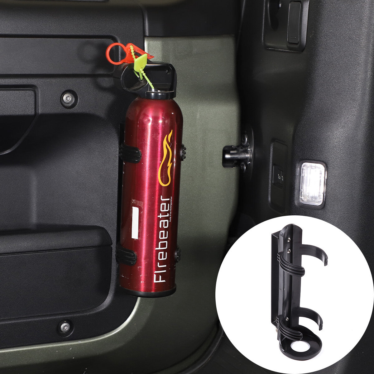 Tailgate fire extinguisher mounting bracket suitable for Land Rover for Defender 90 110 20-24- n