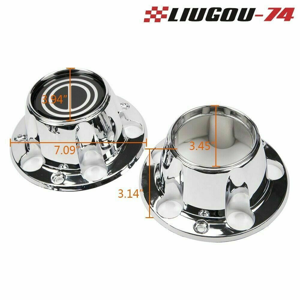 Fits 1980 - 96 BRONCO for F150 Van Wheel Hub 4x4 Center Cap Set with 2 Open - v