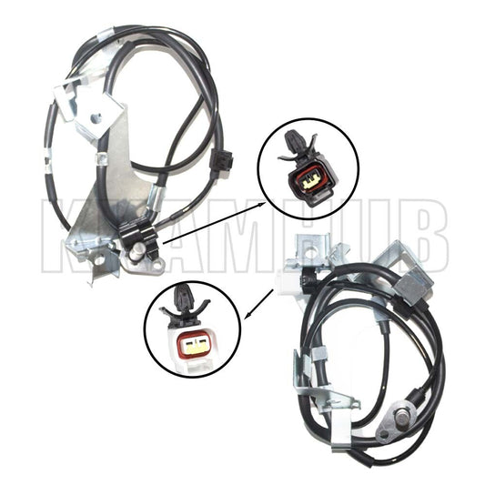 Two ABS wheel speed sensors suitable for Isuzu trucks NPR, NQR, NNR, NQR75. 8-98006186-0 Q