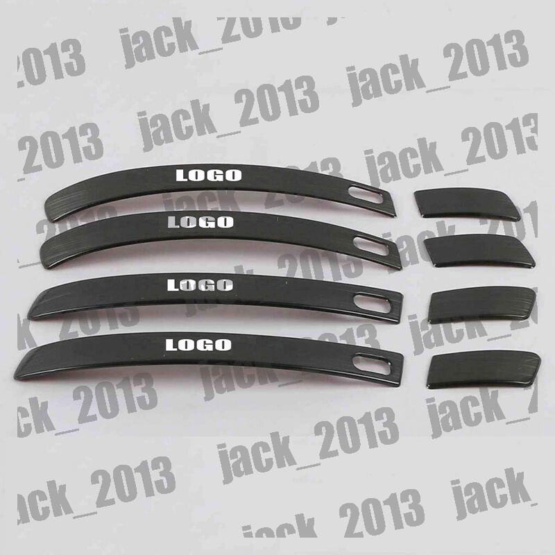 for Volkswagen for VW Atlas 2017-23 steel Black Interior Car Door Handle Cover Trim