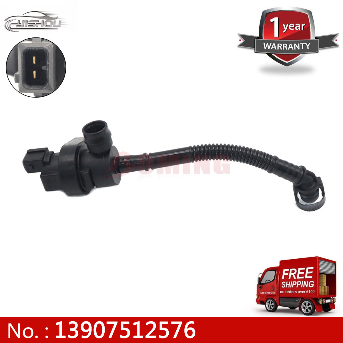 13907512576 Fuel tank valve suitable for BMW E46 E60N, and also suitable for BMW E81 E82 E83 E84.