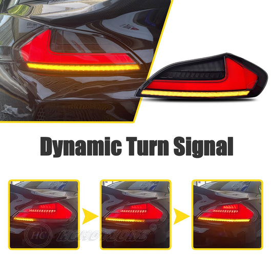 Suitable for BMW Z4 E89 2009 - 2016, Animated HC Sport Smoked LED Taillights