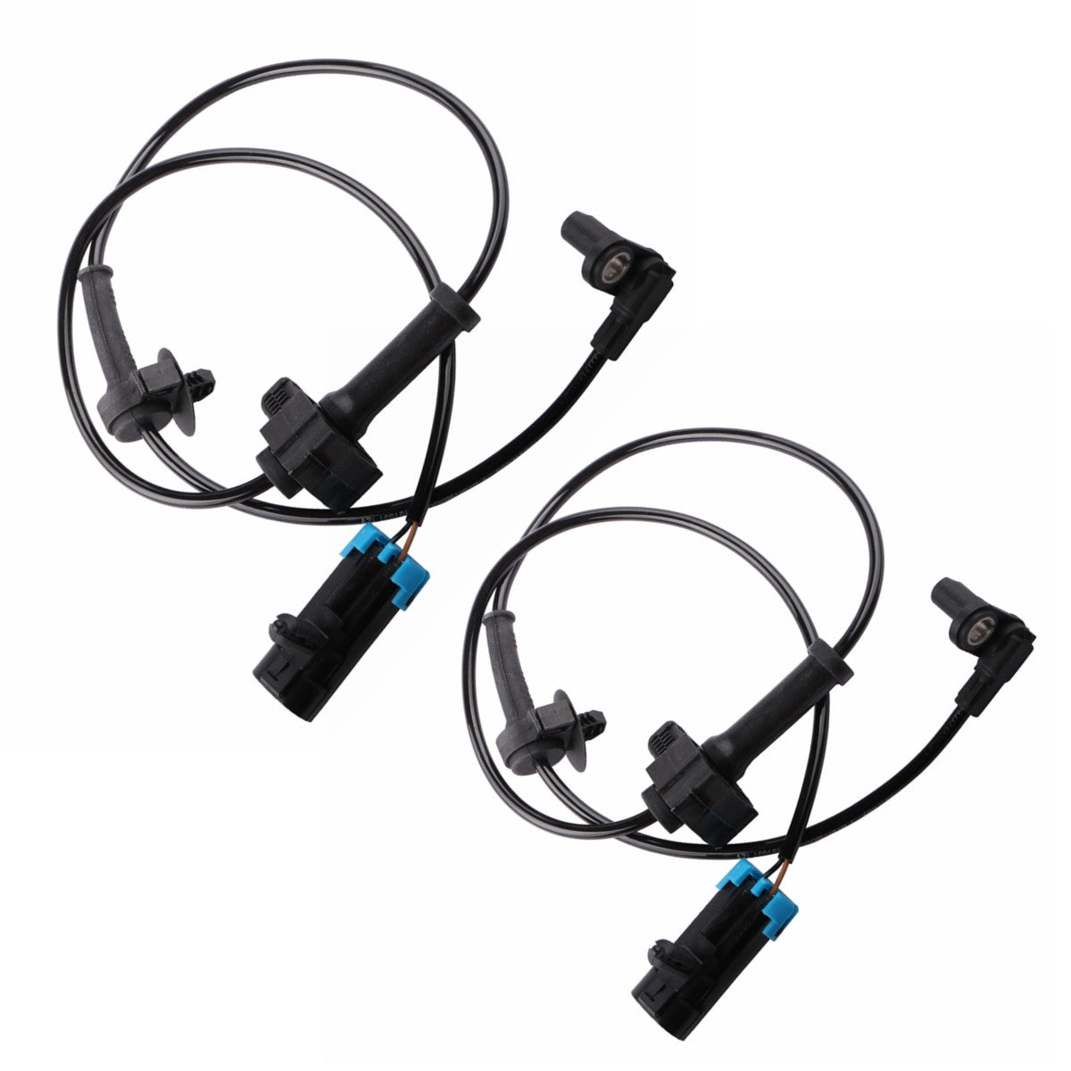2Pcs Rear ABS Wheel Speed Sensor LH RH For 07-12 for GMC Yukon for Cadillac for Escalade Q