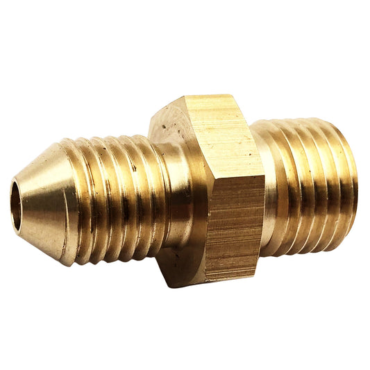 Car Brass Fitting Adapter 1/2-20 UNF Male to AN4 Male for oil water gas 3mm Hole n