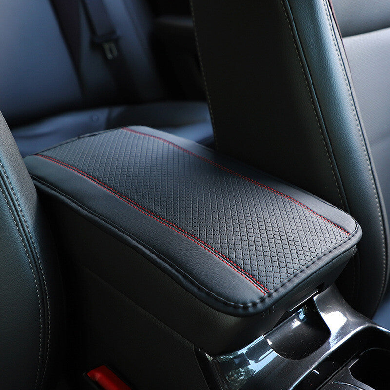 32cmX19cm Car SUV Armrest Box Mat Anti-Slip Central Console Box Cover Cushion v