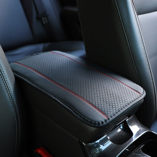 32cmX19cm Car SUV Armrest Box Mat Anti-Slip Central Console Box Cover Cushion v