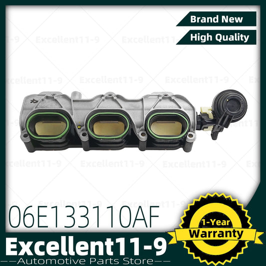 The right side of the intake manifold (06E133110AF) is suitable for Touareg, for Audi A4, A5, A6, A7, and Q5. n