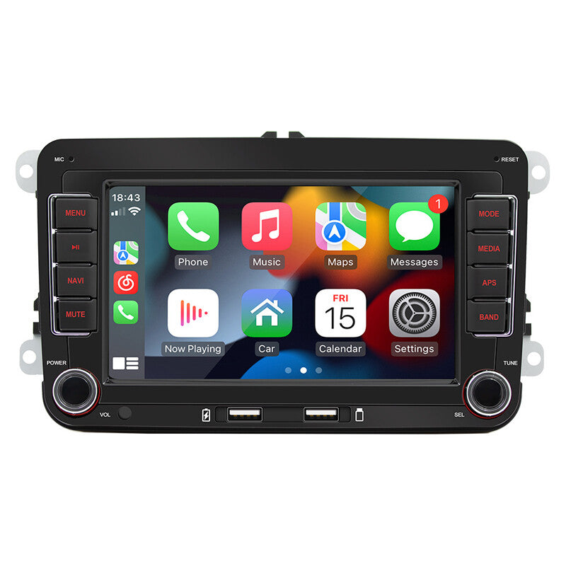 7 32G Carplay Android 12 Car Stereo Radio Player with Backup Camera v