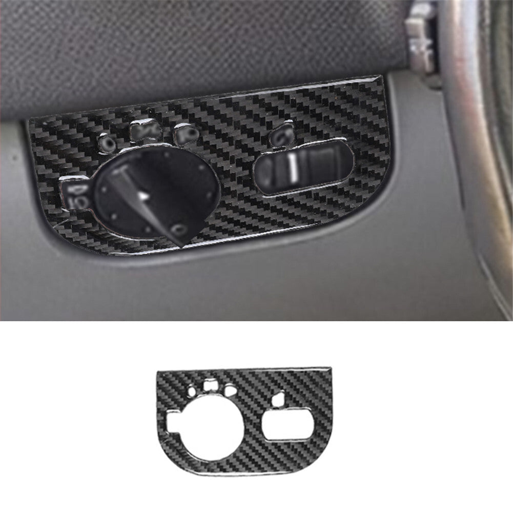 2x for Infiniti FX 2009-2013/QX70 14-17 Carbon Fiber Gear Shift Panel Cover Trim v