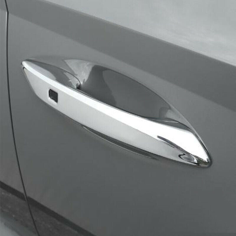 for Hyundai Sonata 2020-2023 Chrome ABS Car Exterior Side Door Handle Cover Trim