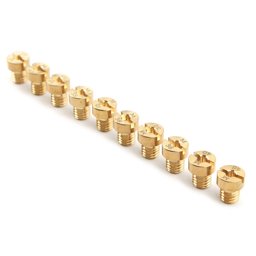 M5 Main jet For Dellorto Carburetor SHA SHB UA UB PHBG VHB-CS VHBT-CS Gold 50-68 Q