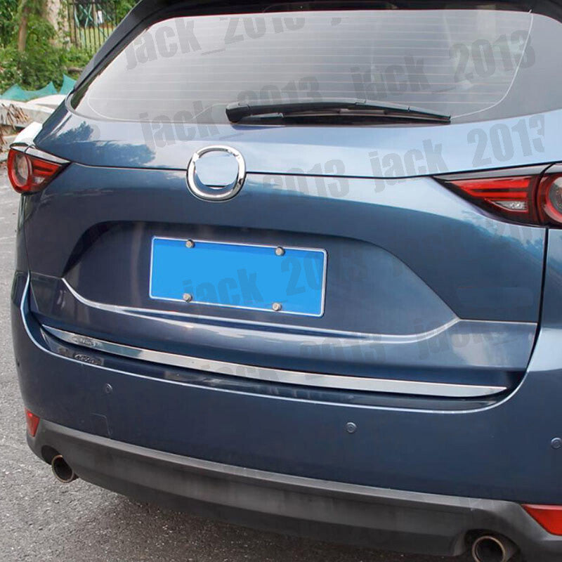 for Mazda CX-5 CX5 2017-2022 Steel Car REAR TRUNK TAIL GATE DOOR LID COVER TRIM