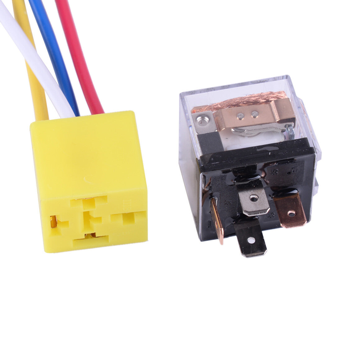 Dual Tone Air Horn Harness Relay Connector fit for Universal Car Truck Van v