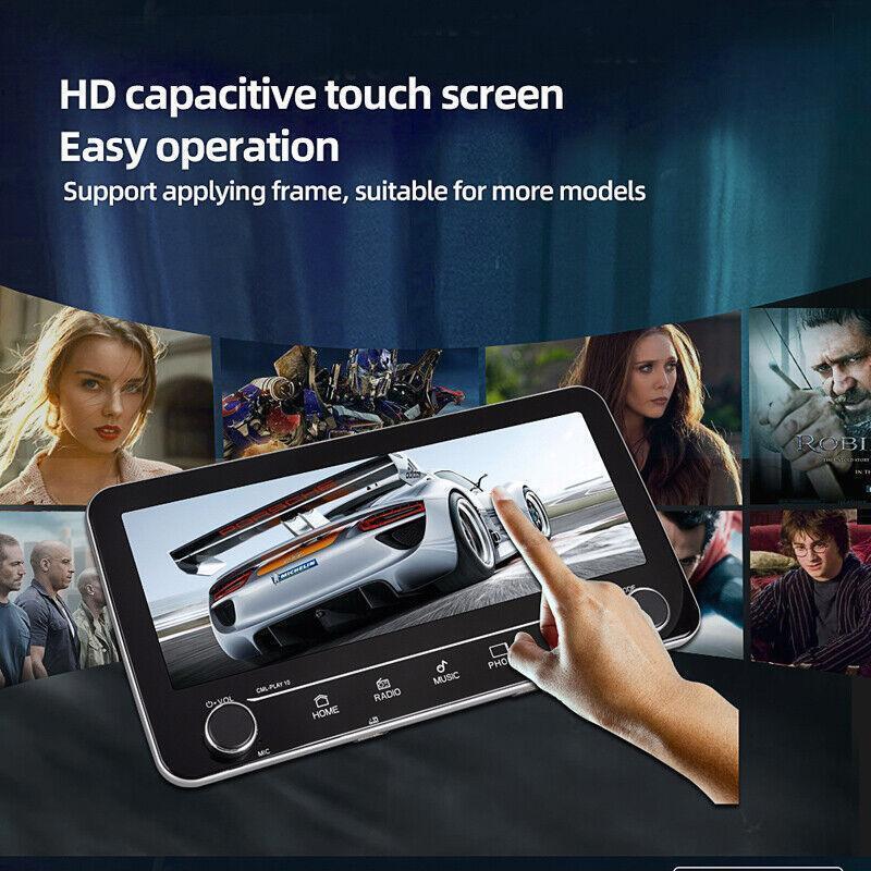 10.25 2DIN Touch Screen Android 11.0 Car Radio Stereo MP5 Player GPS Navigation