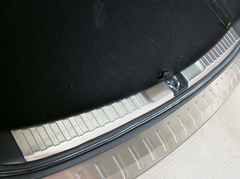 for Honda CR-V CRV 2012-2016 Silver Rear Bumper Protector Boot Sill Scuff Plates