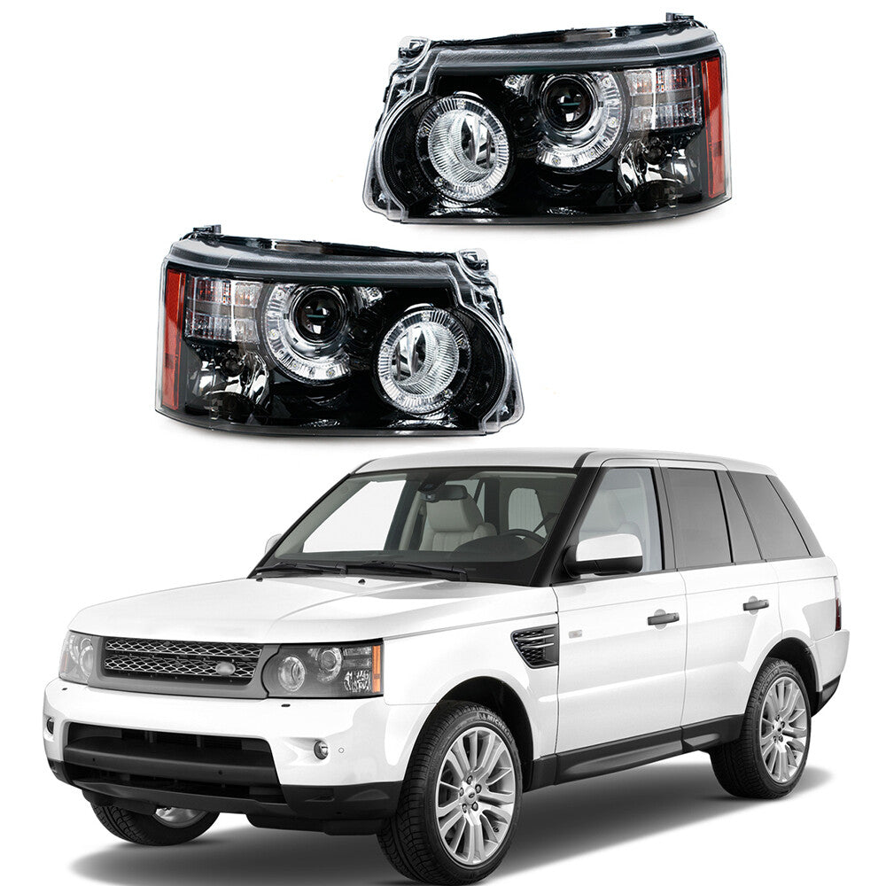 1 pair of headlight assemblies suitable for Land Rover for Range Rover Sport L320 2010-2013
