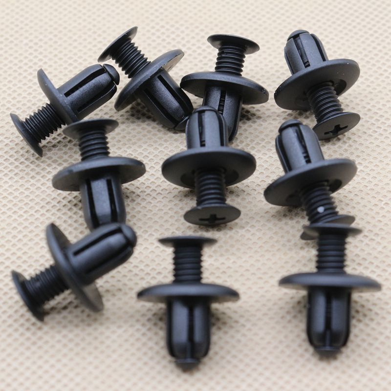 10-piece set of rear bumper clip retainer rivets for Hyundai and for Kia 8659334500