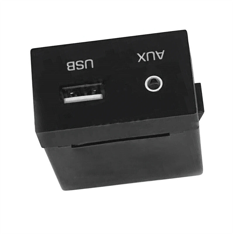 Black USB/iPod/AUX Audio Input Port Adapter Jack for 17 18 19 20 for Hyundai for Elantra