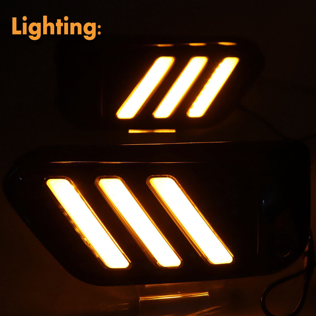 Front Fog Light Daytime Running Lights Lamp DRL LED for BMW X1 F48 F49 2015-2019 Q
