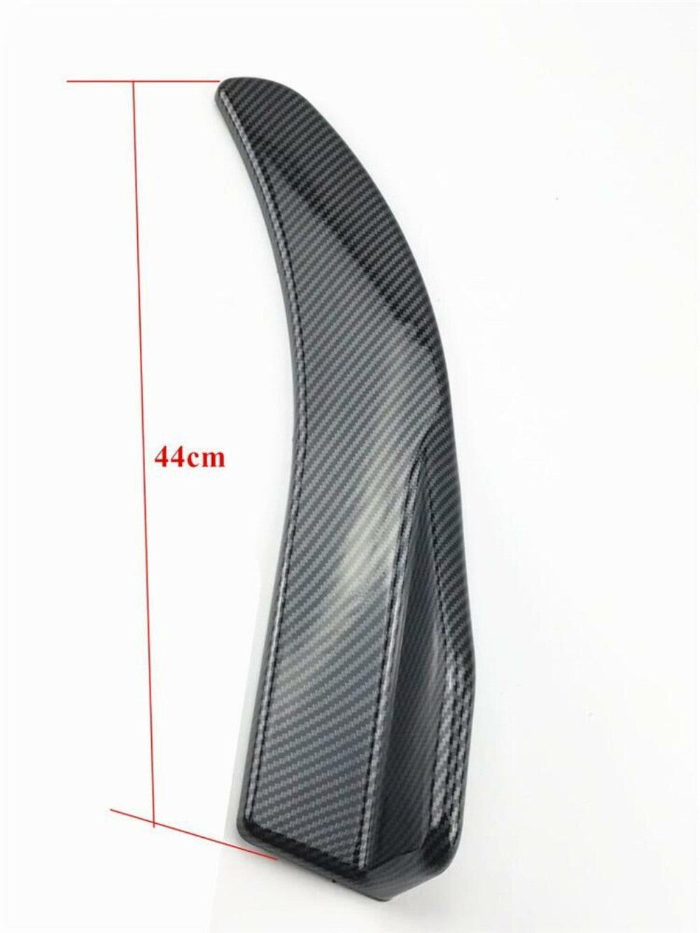 Carbon Fiber Car Rear Bumper Side Winglet Diffuser Spoiler Rear Lip Angle New n