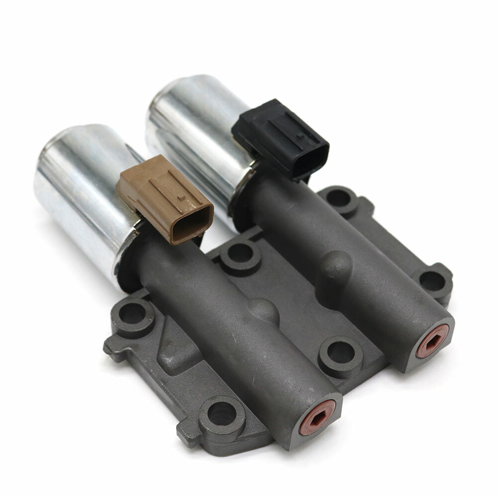 Dual linear solenoid valve for Honda Accord, CRV, and for Acura RSX transmissions (model 28260-PRP-014)