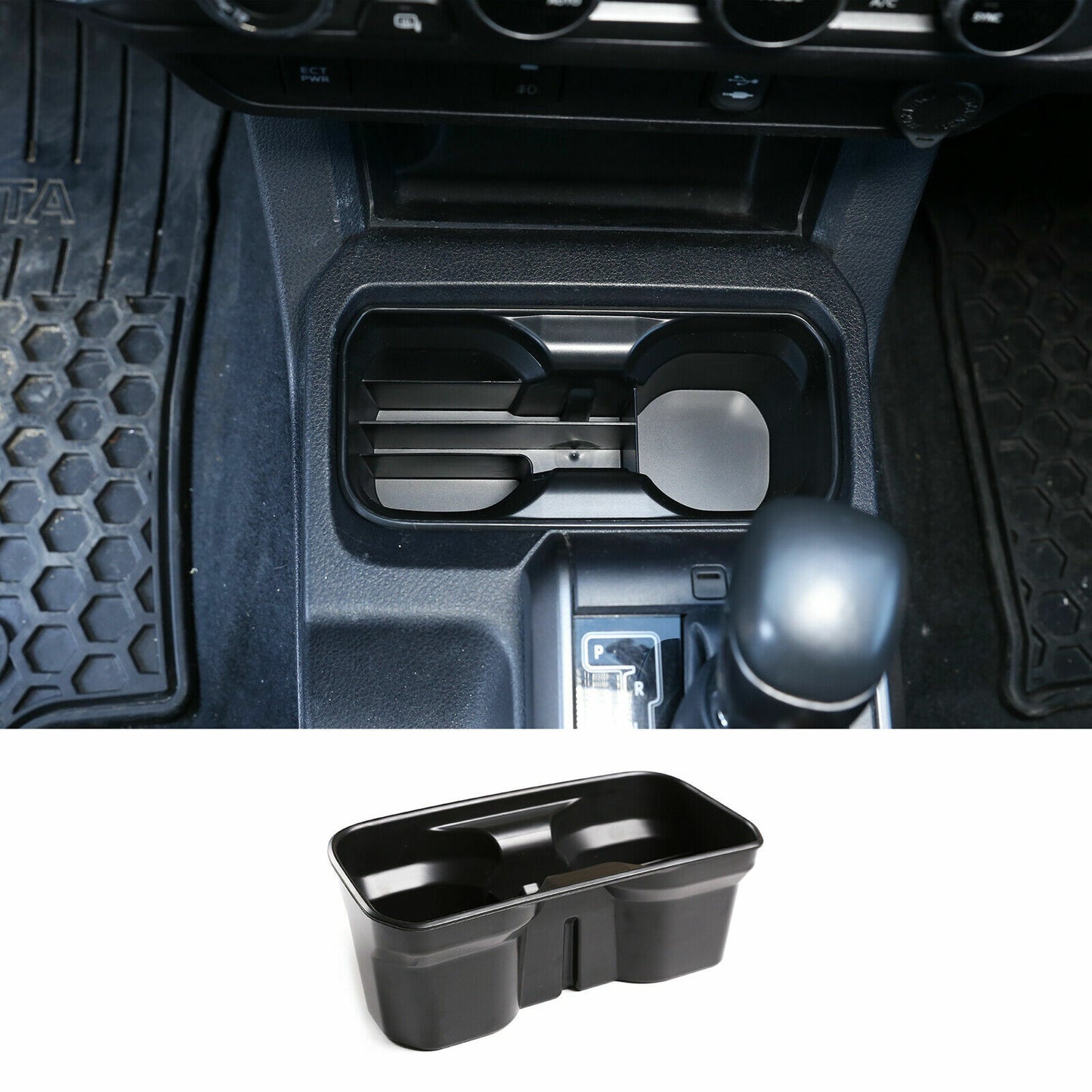 Carbon fiber ABS interior tailgate switch cover decoration suitable for Subaru WRX 2021-2023 - v