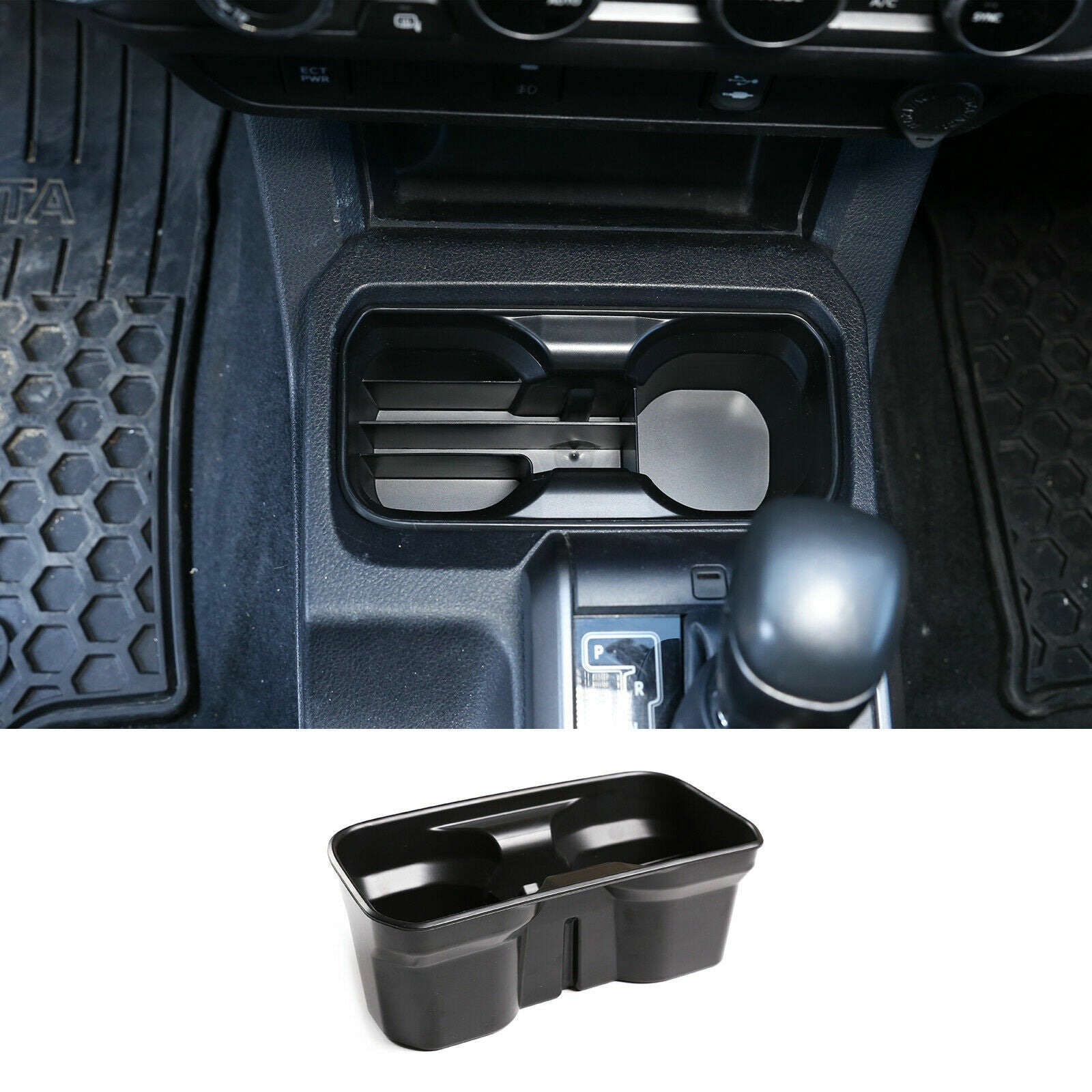 Carbon fiber ABS interior tailgate switch cover decoration suitable for Subaru WRX 2021-2023 - v