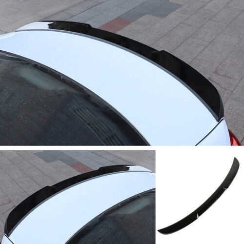 for Hyundai for Elantra 2017-2018 Glossy Black ABS Rear Boot Spoiler Wing Flap Blade