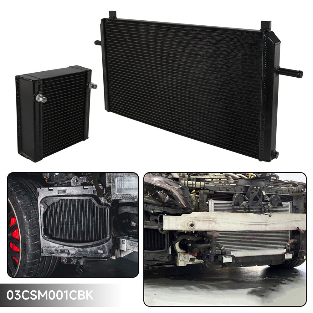 Radiator Kit for Mercedes W176 A45 AMG C117 CLA45 AMG 13-18 X156 GLA45 AMG 14-19