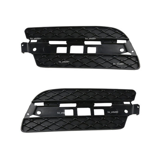 Pair Front Bumper Fog Light Cover Left Right for Mercedes GL350 GL450 2010-2012 Q