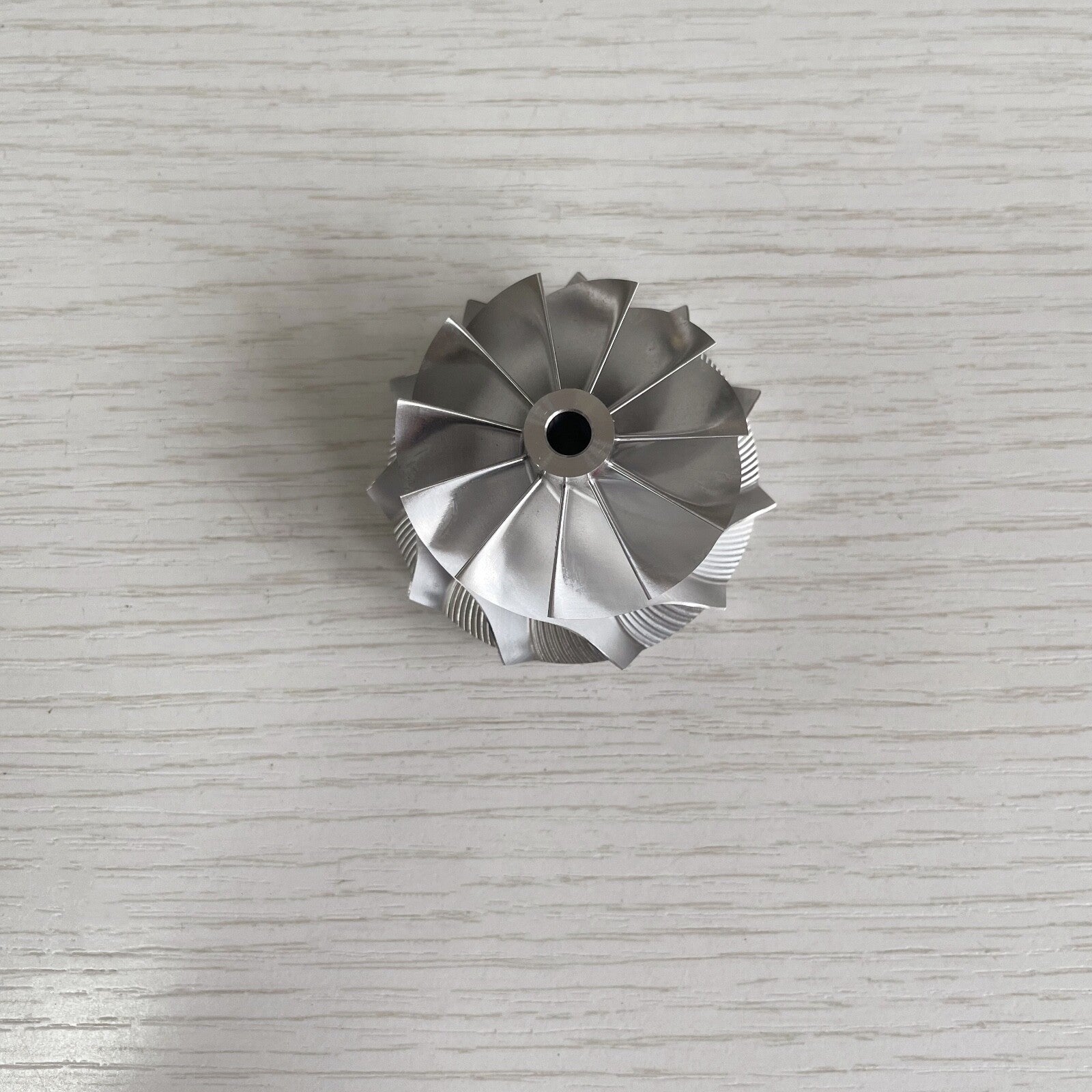 RHF4 41.50/50.00 mm 11+0 blade turbine blank compressor wheel for VT10/VN4 upgraded version