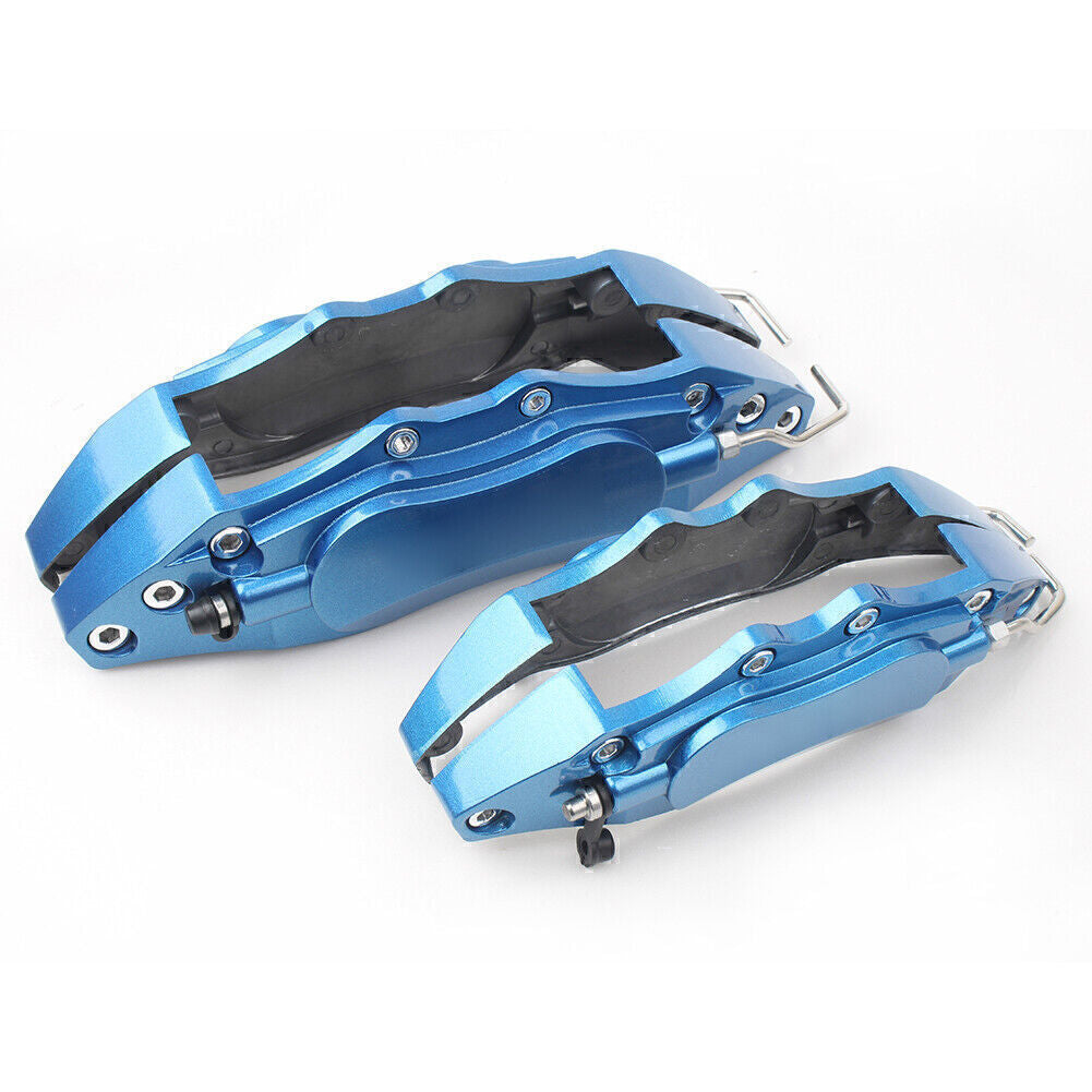 4x Metal 3D Logo Style Universal Brake Caliper Cover for Car 14-17 Inch Wheel Q