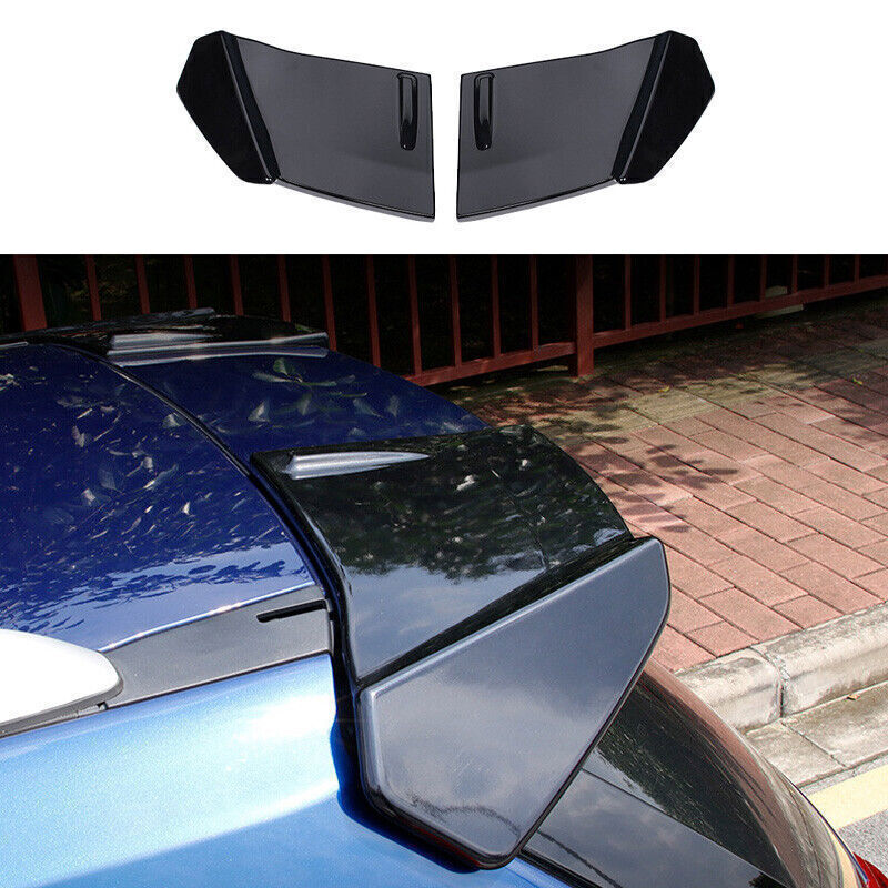 ABS Gloss Black Tail Rear Trunk Spoiler Wing Trim 15-17 For Rogue B n