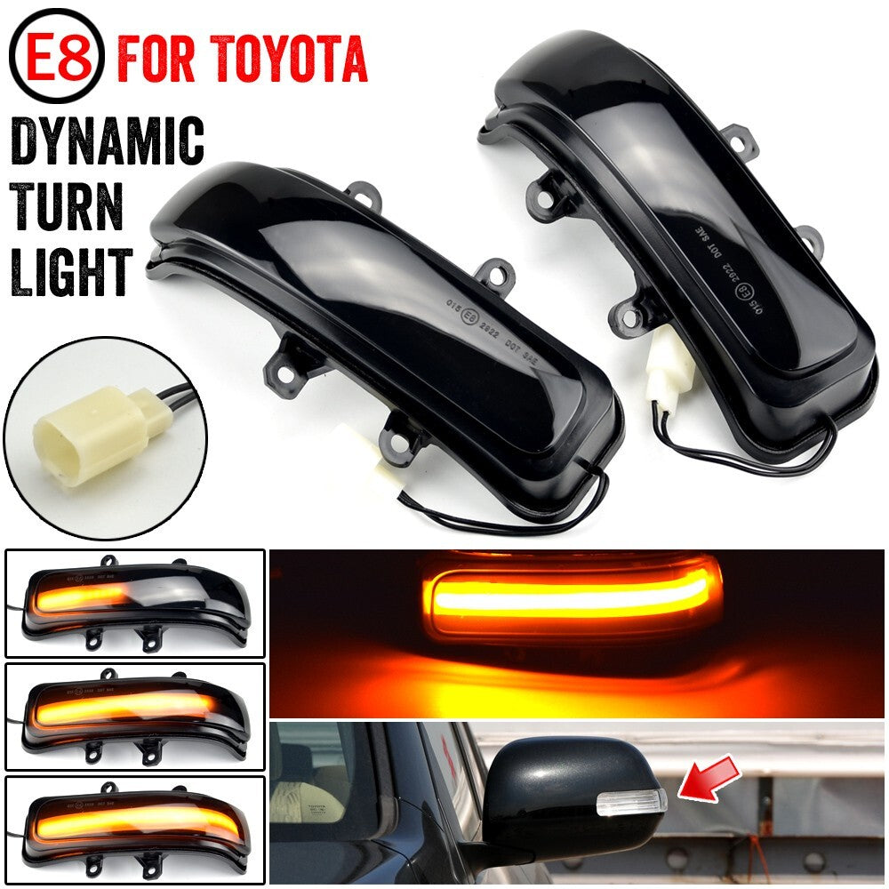Dynamic Turn Light for Toyota RAV4 Vanguard Previa Estima Alphard Vellfire Noah