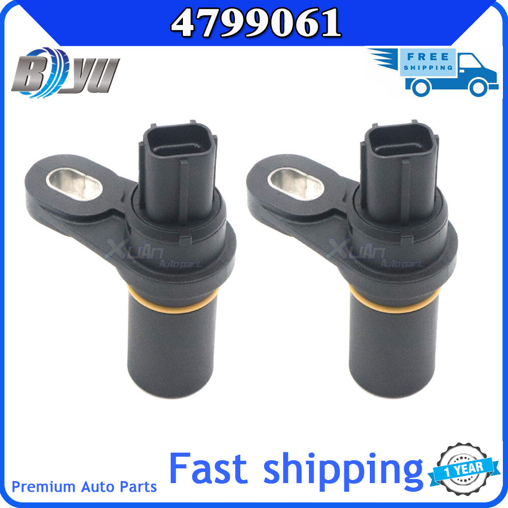 2-piece 4799061 Input/Output Transmission Speed Sensor for Dodge for Jeep Grand Cherokee - v