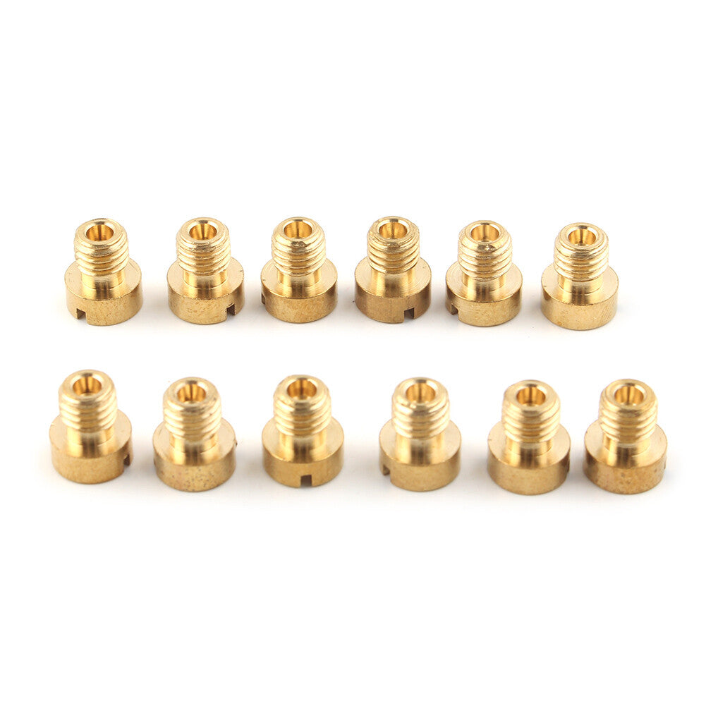 12x M5 Main jet For Dellorto Carburetor SHA SHB UA UB PHBG VHB-CS VHBT-CS #45-72 Q