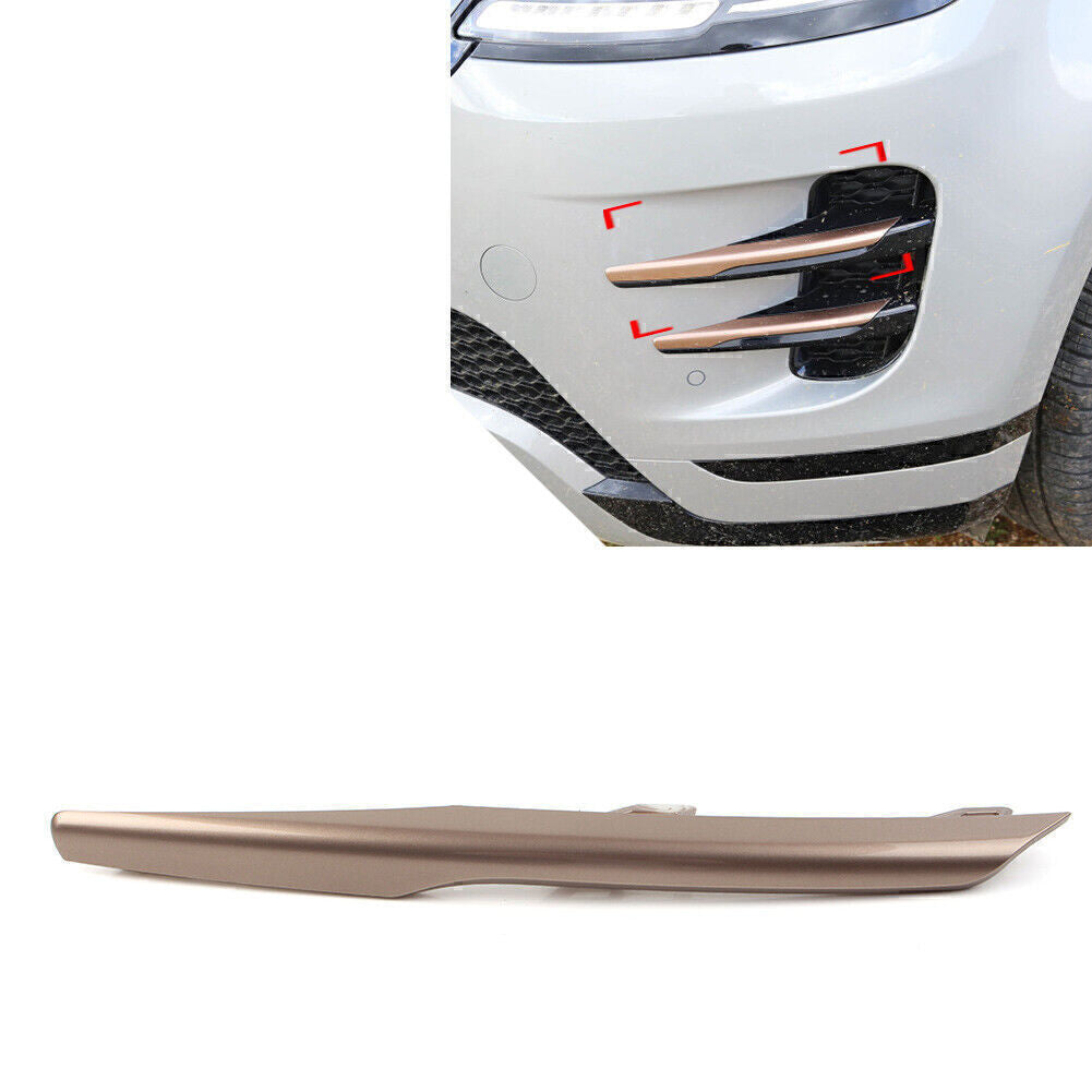 1pcs Front Fog Light Lamp Strip Trim for Land Rover for Range Rover Evoque 2020-2022