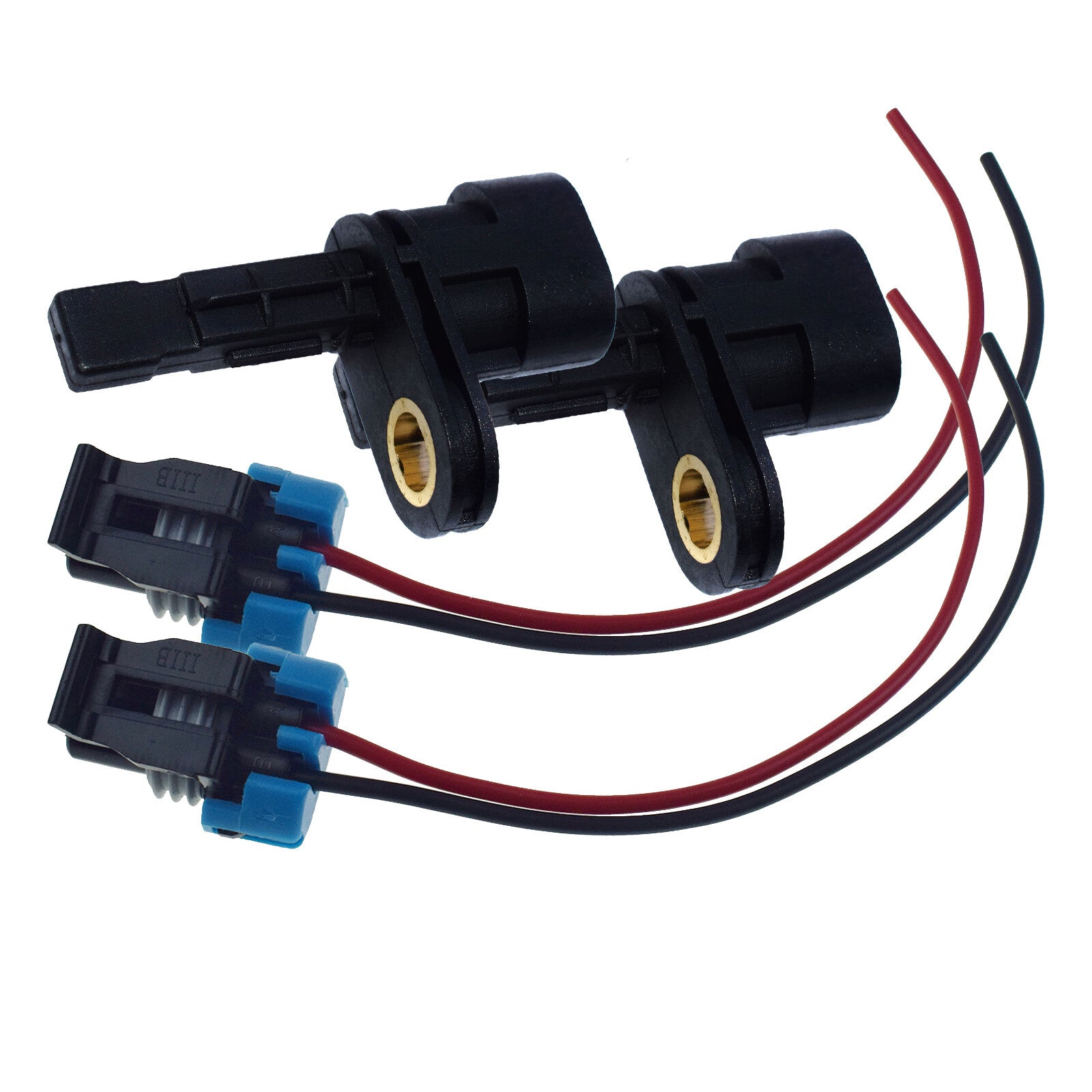 4Pcs Rear ABS Wheel Speed Sensor W/Wire for Chevrolet Caprice 2011-2013 for Pontiac