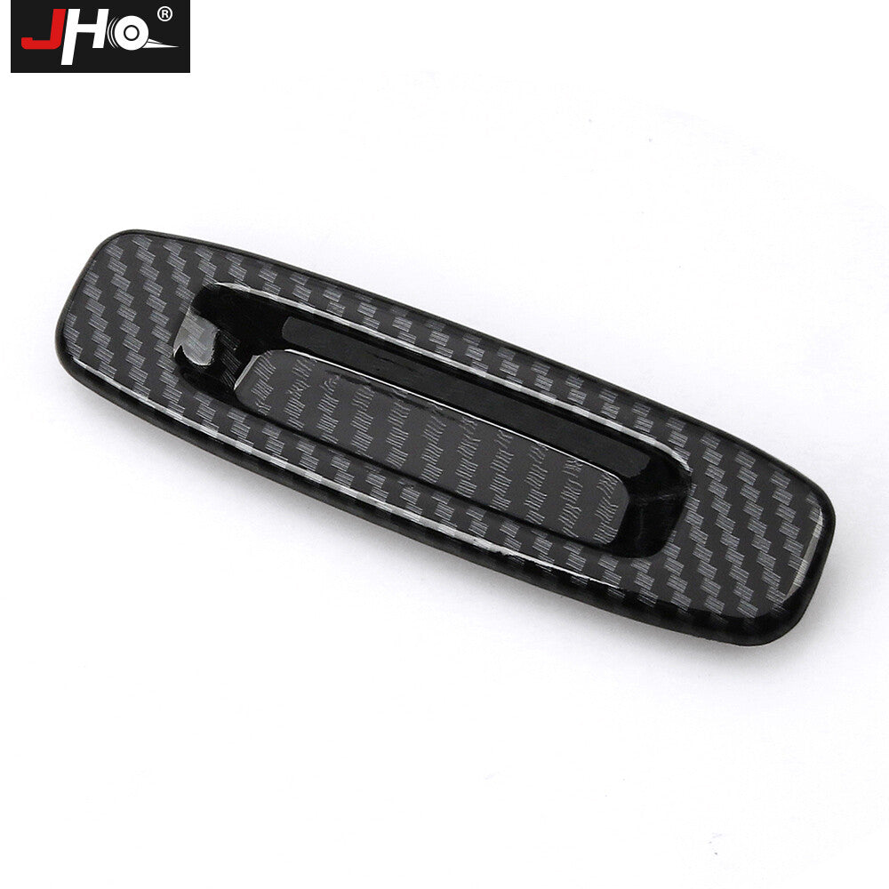 Carbon Fiber Sunroof Handle Dome Cover Trim Black for Toyota Tundra 2014-2021
