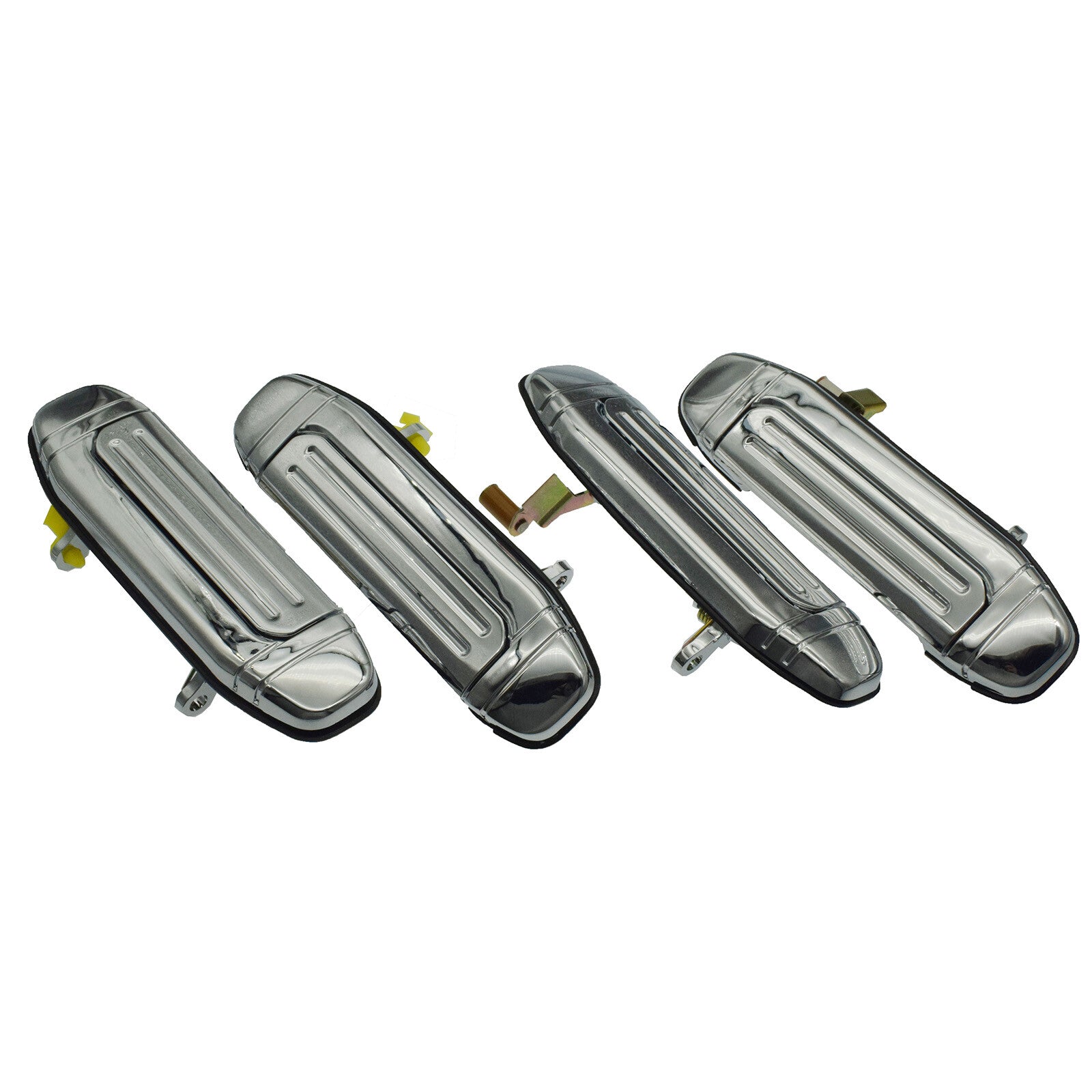 4-piece set of exterior door handles for CHRome FL RL RR for Pajero Montero- v