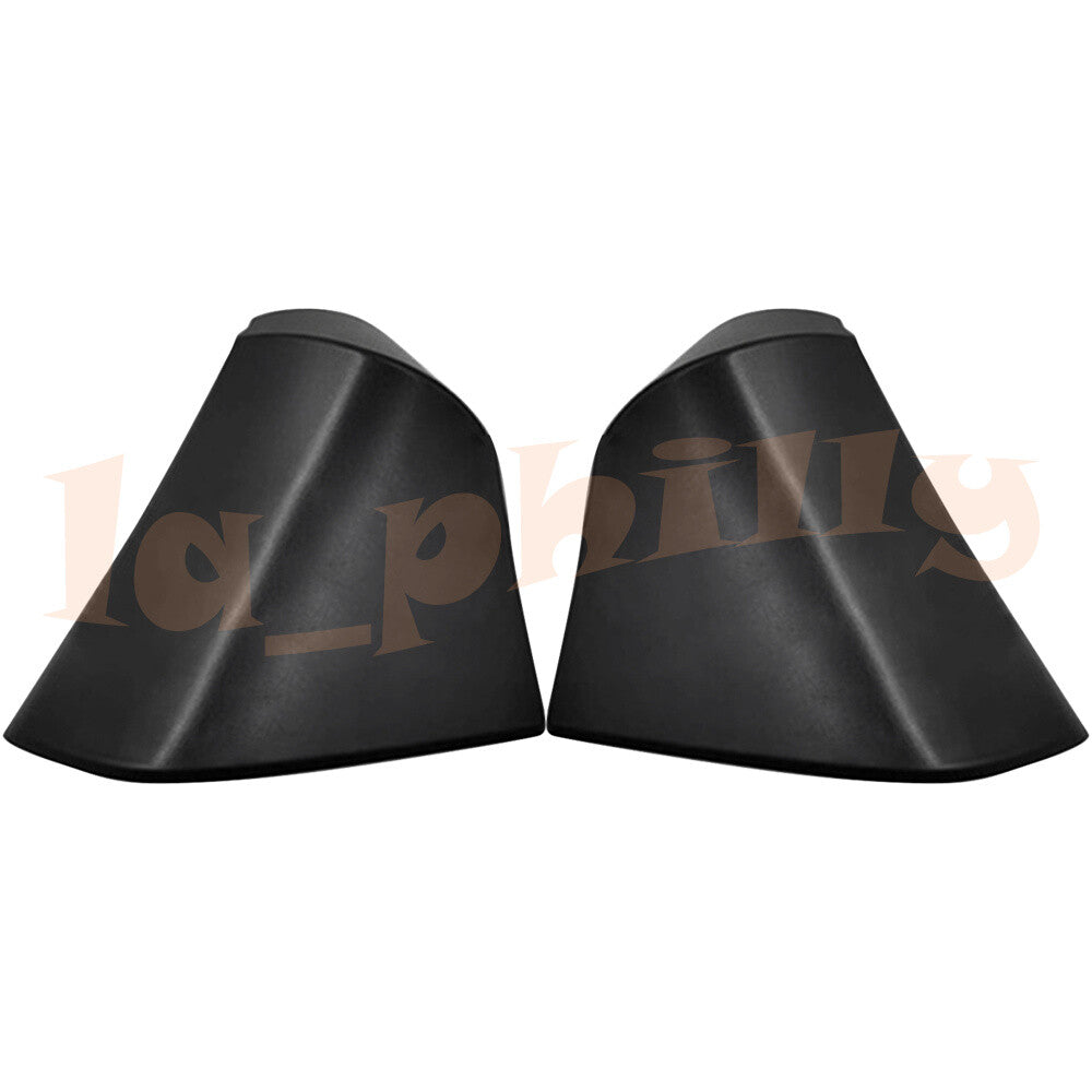 Pair Exterior Mirror Cover Black for 2019-2022 for Toyota RAV-4 Front Left and Right