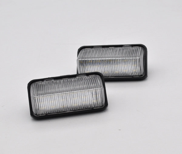 2x Bright white LED License Number Plate Light Lamp For 2016-up Prius v