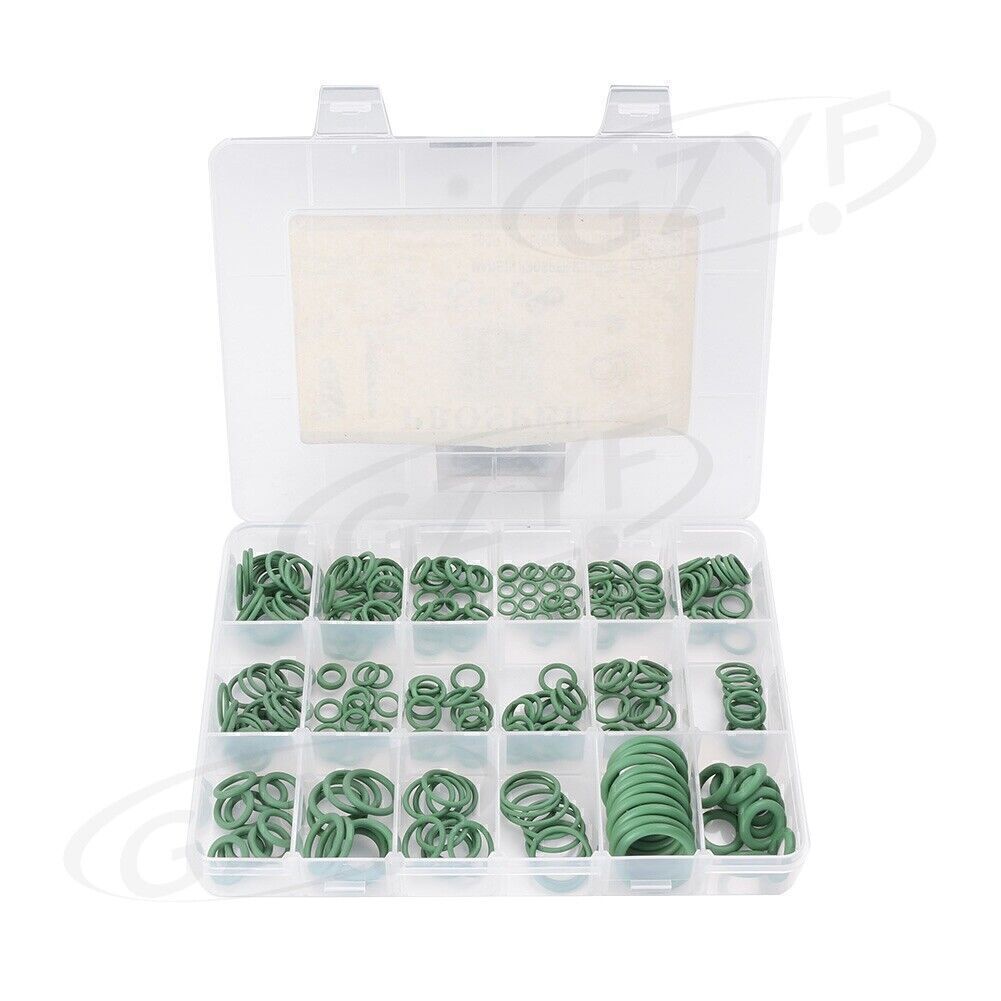18-Sides A/C System Air Conditioning O Ring Rubber Seals Tool Assortment Kits Q