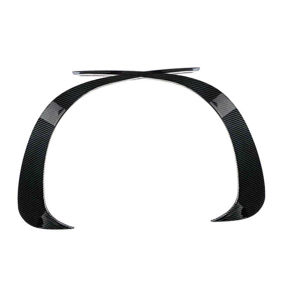 Carbon Fiber Front Fog Light Splitter Spoiler for Mercedes Benz C-Class W206 Q