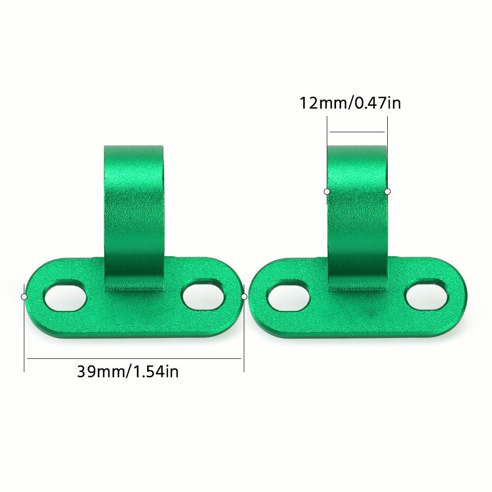 Front Rear Brake Hose Guide Clamps Holder for KAWASAKI KX250F KX450F/X KX 250/X Q