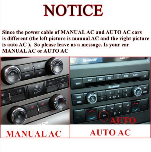 Android 10.1 10-inch Stereo Radio GPS Player for Mustang GT 2010-2014 Manual AC - n