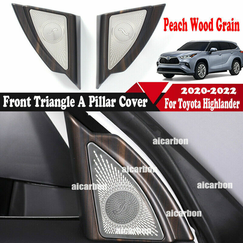 for Camry 2018-2023 Smokey Black Rear Tail Light Lamp Cover Trim ABS Deco v