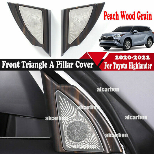 for Camry 2018-2023 Smokey Black Rear Tail Light Lamp Cover Trim ABS Deco v