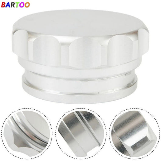 2 50.8mm Aluminium Alloy Weld On Filler Neck And Cap Oil Fuel Water Tank Silver Q