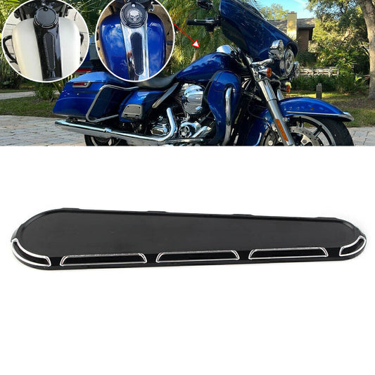 Fit for Harley Electra Street Glide CVO Ultra Classic FLHT Dash Insert Cover Black